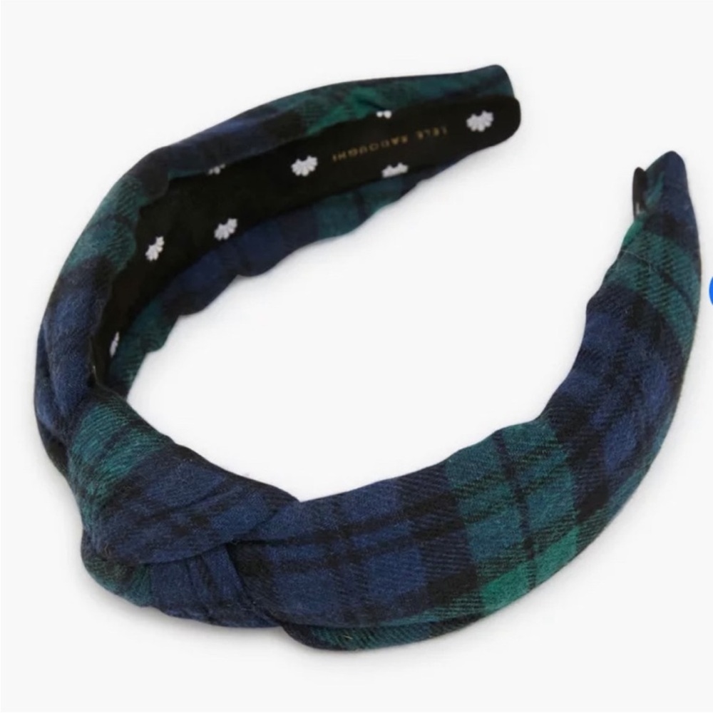 Lele Sadoughi for Tuckernuck Blackwatch Plaid
Knotted Headband
